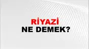 Riyazi