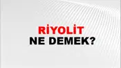 Riyolit