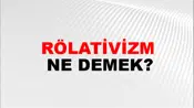 Rölativizm