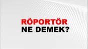 Röportör
