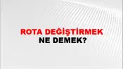 Rota Değiştirmek