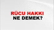 Rücu Hakkı