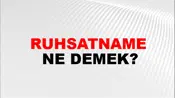 Ruhsatname