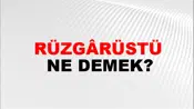 Rüzgârüstü