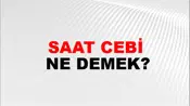 Saat Cebi