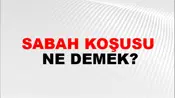 Sabah Koşusu
