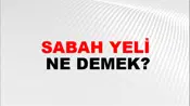 Sabah Yeli