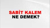 Sabit Kalem