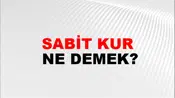 Sabit Kur