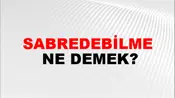 Sabredebilme