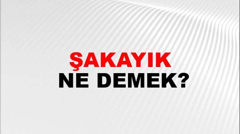 Şakayık Şakayık