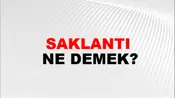Saklantı