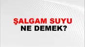 Şalgam Suyu