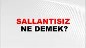 Sallantısız