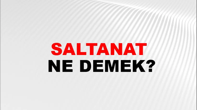 Saltanat Saltanat