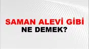 Saman Alevi Gibi