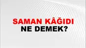 Saman Kâğıdı