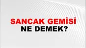 Sancak Gemisi