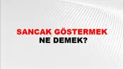 Sancak Göstermek