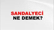 Sandalyeci