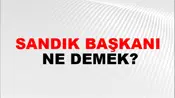Sandık Başkanı