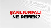 Şanlıurfalı