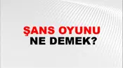 Şans Oyunu