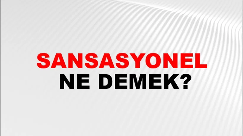 Sansasyonel Sansasyonel