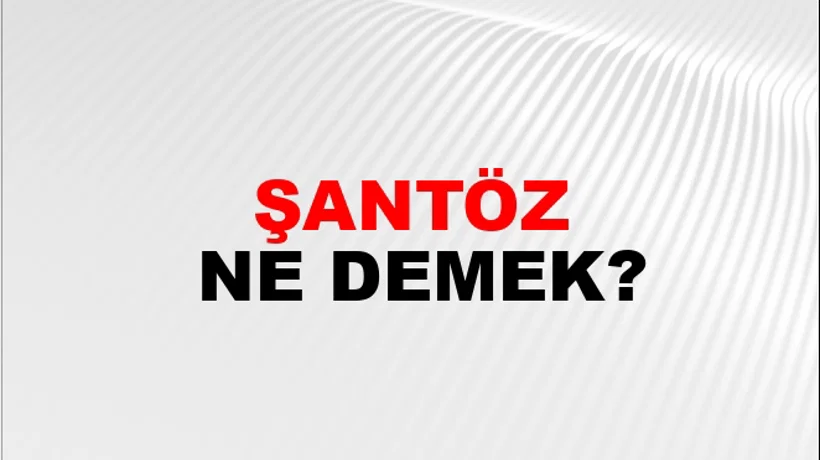 Şantöz Şantöz