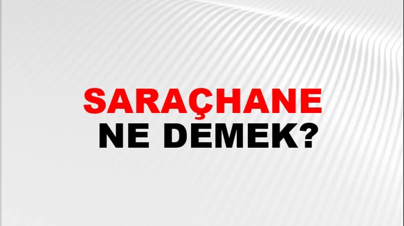 Saraçhane Saraçhane