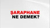 Şaraphane