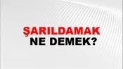 Şarıldamak