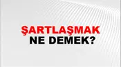 Şartlaşmak