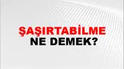 Şaşırtabilme