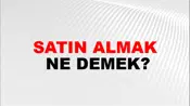 Satın Almak
