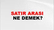 Satır Arası