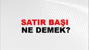 Satır Başı