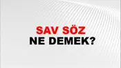Sav Söz