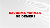 Savunma Yapmak