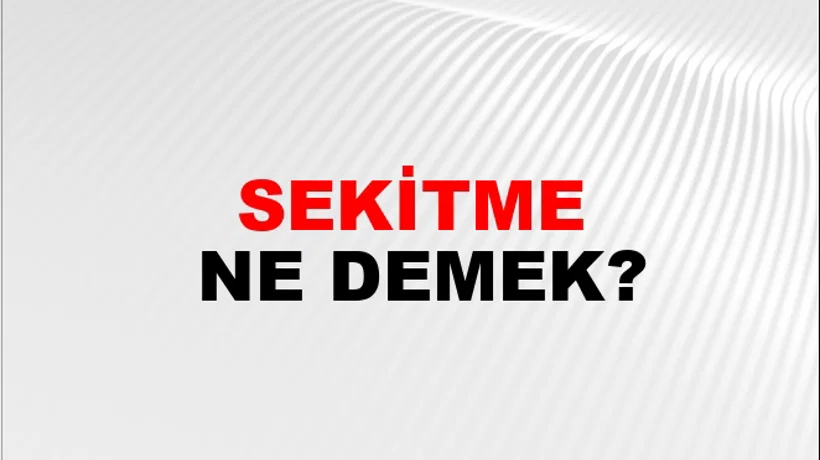 Sekitme Sekitme