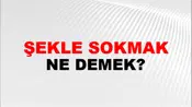 Şekle Sokmak (Veya koymak)