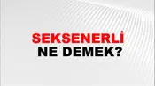 Seksenerli