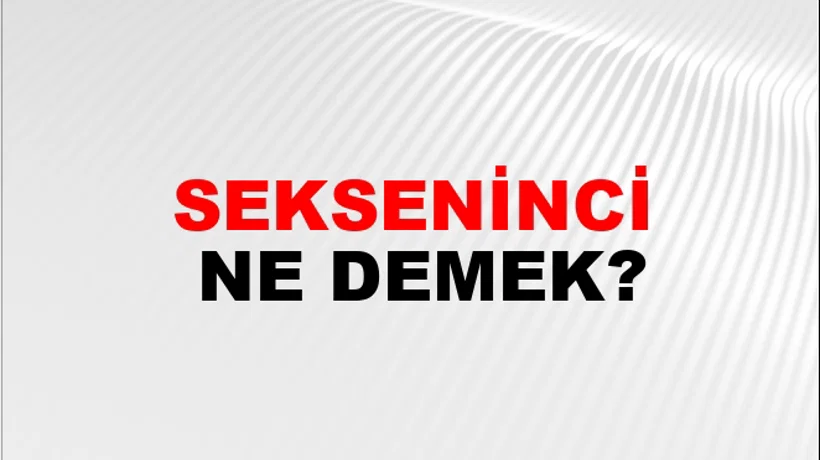 Sekseninci Sekseninci