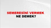 Semeresini Vermek