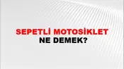 Sepetli Motosiklet