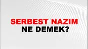Serbest Nazım