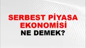 Serbest Piyasa Ekonomisi