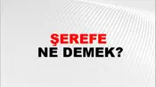 Şerefe