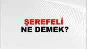 Şerefeli