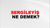 Sergileyiş